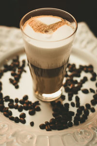 Close-up of a cup of coffee