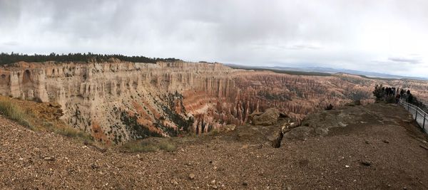 Panoramic view of landscape against sky