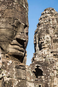 View of buddha statue