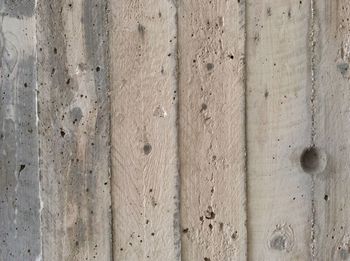 Full frame shot of wooden wall