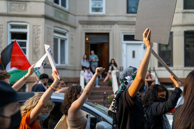 Palestinian march in bay ridge, brooklyn photographed 05/15/2021