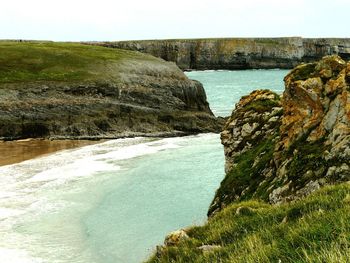 Scenic view of sea