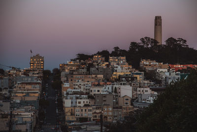 Buildings in city