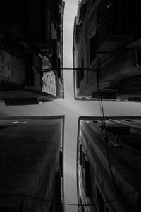 Low angle view of buildings against sky