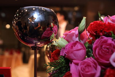 Close-up of pink roses