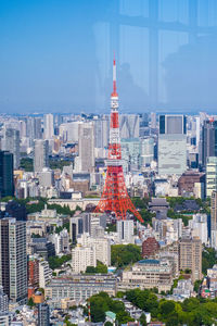 Cityscape against sky