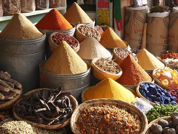 Close-up of food for sale at market stall