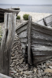 Old rowing boat, gotland, sweden