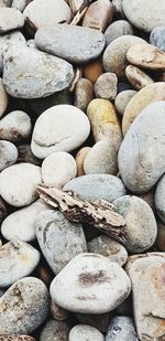 Full frame shot of stones