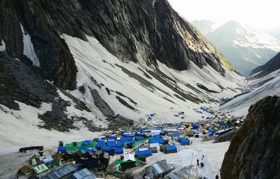 Scenic view of mountains
