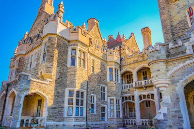 Low angle view of old building