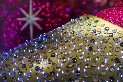 Close-up of christmas decoration