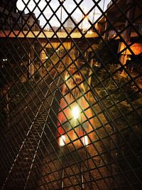 Full frame shot of chainlink fence