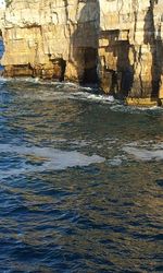 Rocks in water