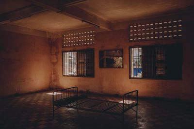 Interior of the phnom penh prison 