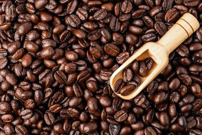 Close-up of coffee beans