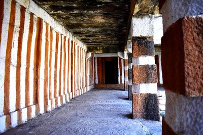 Corridor of building