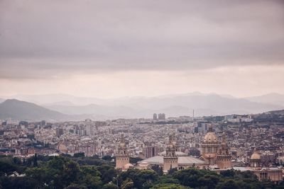 Cityscape against sky