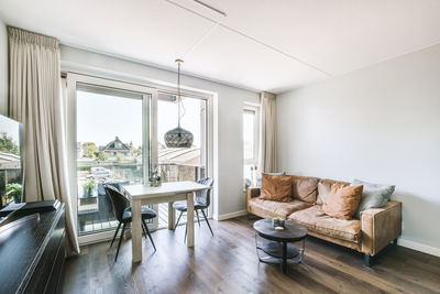 Interior of bedroom at home