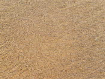 Top view of beach sand for background use