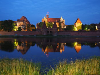 Malbork castle, malbork poland, june 2021