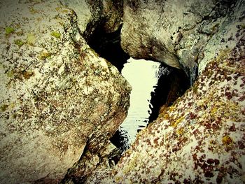 Rock formations on rock formation