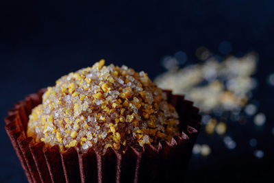 Close-up of chocolate cake