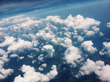 Scenic view of cloudy sky