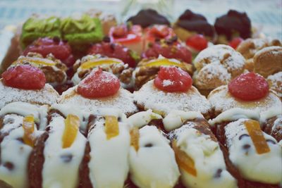 Close-up of strawberries