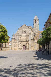 View of church