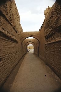 Interior of old building