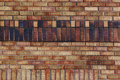 Full frame shot of brick wall