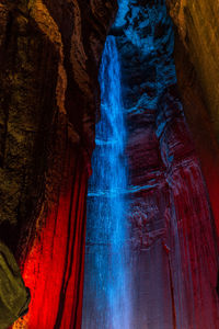 Low angle view of cave