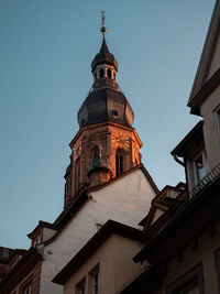 Low angle view of building against sky