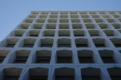 Low angle view of modern building