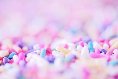 Full frame shot of colorful candies