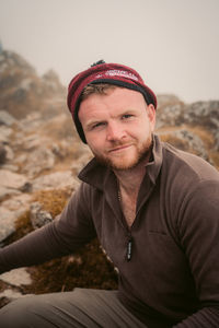 Portrait of man smiling