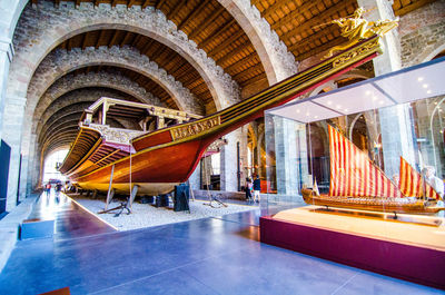 Interior of modern building