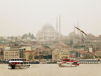 View of buildings in city