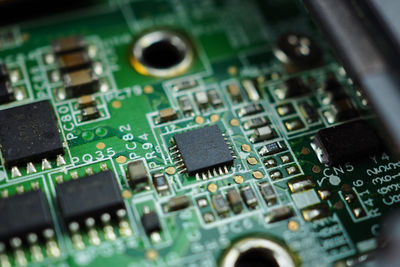 Close-up of computer keyboard