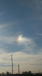 Low angle view of sky