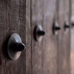 Close-up of wooden plank