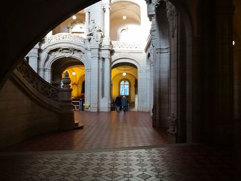 Corridor of building