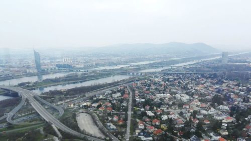 Aerial view of cityscape