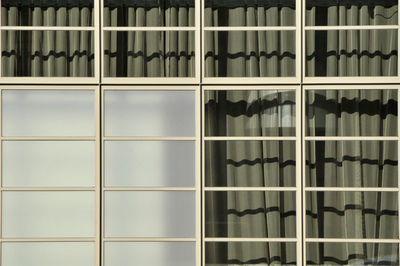 Full frame shot of office building