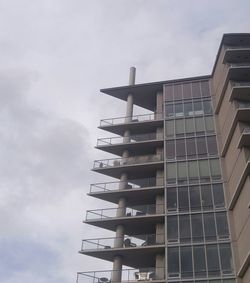 Low angle view of building against sky