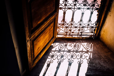 Close-up of door of house