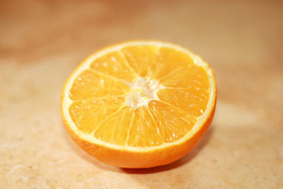 Close-up of orange slice