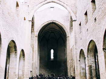 Interior of old church