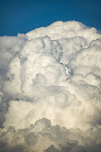 Low angle view of clouds in sky